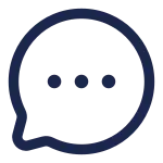 Chat Round Dots SVG Icon